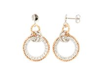 Orecchini Fraboso Donna in Argento Zircone OR10629BCZIFO - OR10629BCZIFO